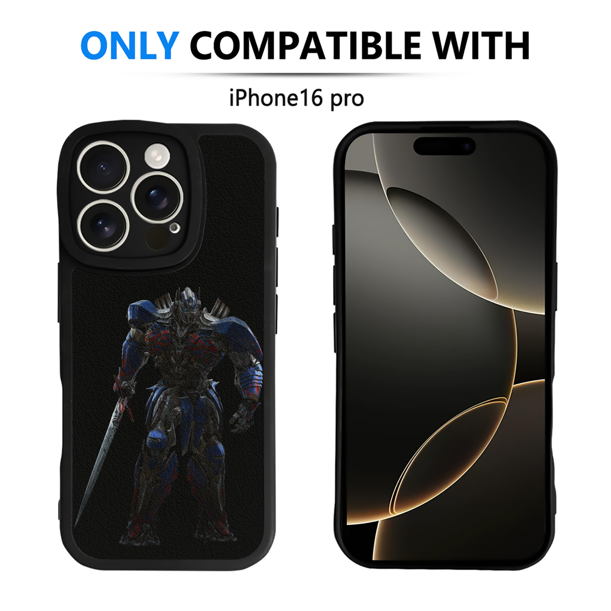 （画像用）  【iPhone 16シリーズ対応】シリコンスマホケース（レザー調） 材質：シリコン
